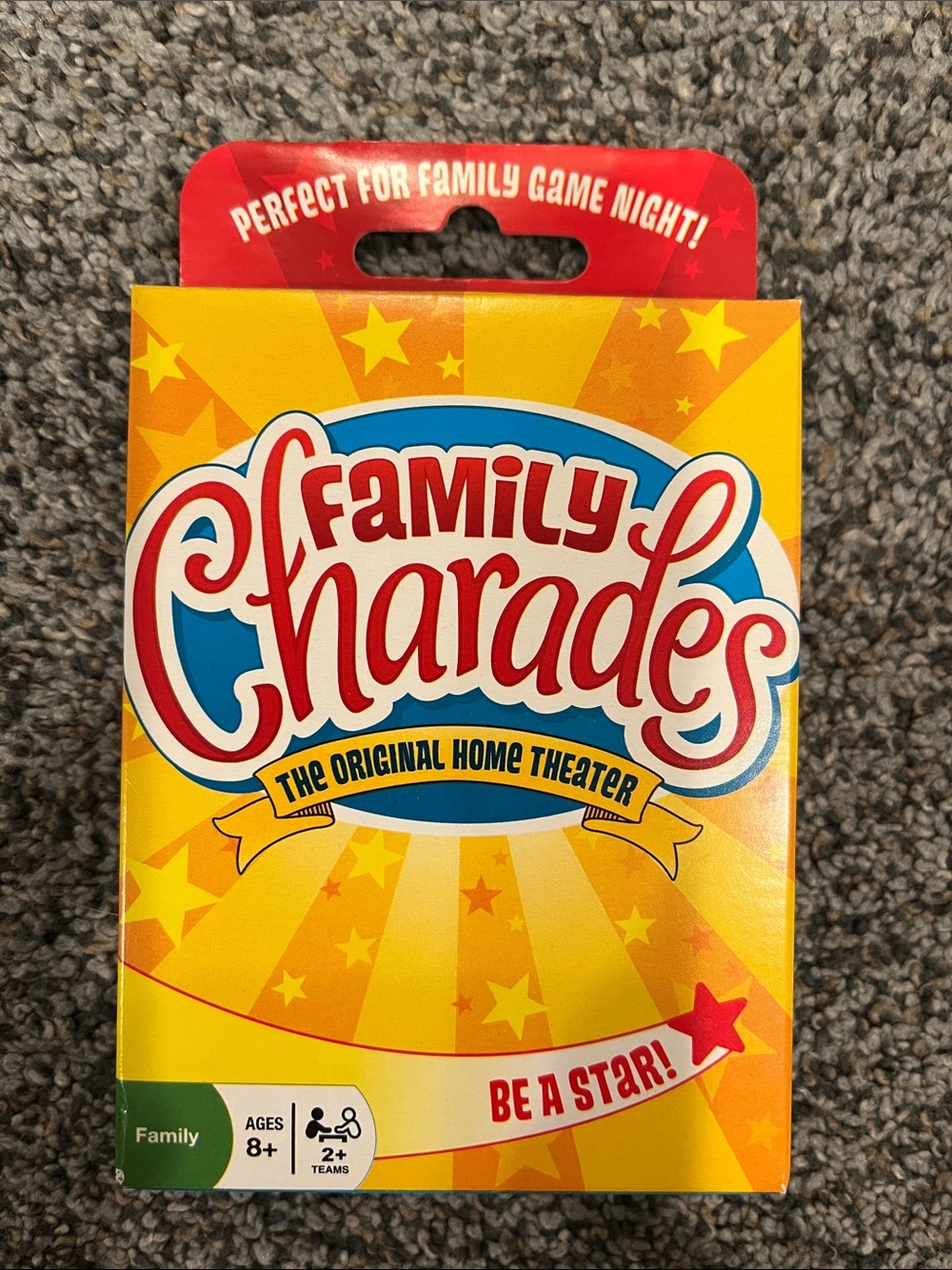 Family Charades Card Game NEW